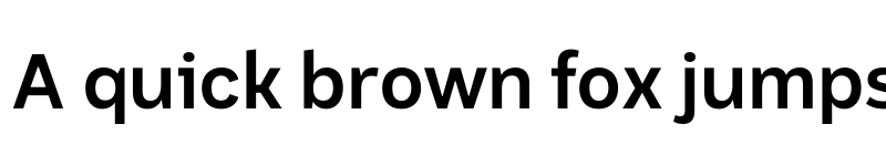 Preview of ABCSans Bold font