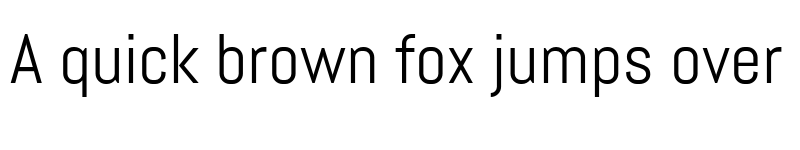 Preview of Abel Pro Regular font