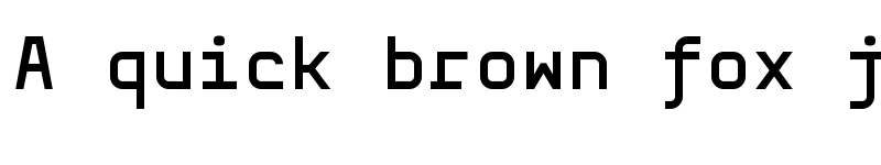 Preview of Aber Mono Bold font