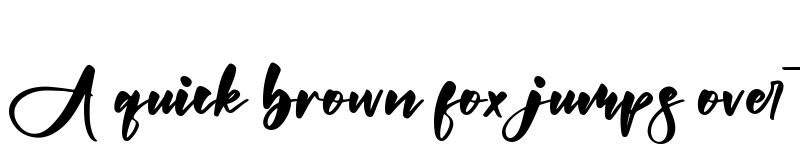 Preview of Abigaila Regular font