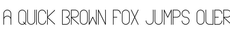 Preview of ABLAX Regular font