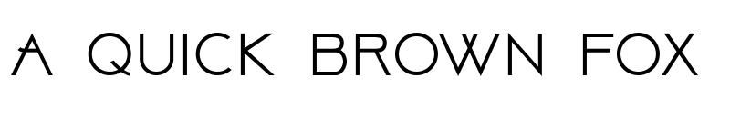 Preview of Above DEMO Regular font