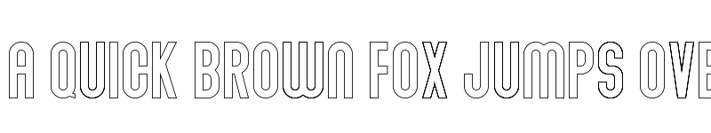 Preview of Abraham Outline font