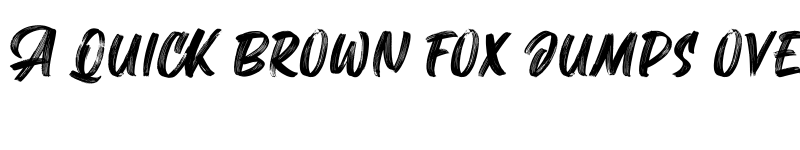 Preview of Abrashe Regular font