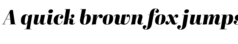 Preview of AbrilW01-FatfaceItalic Regular font