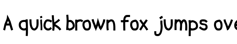 Preview of Abscissa Bold font