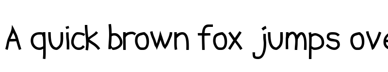 Preview of Abscissa Regular font