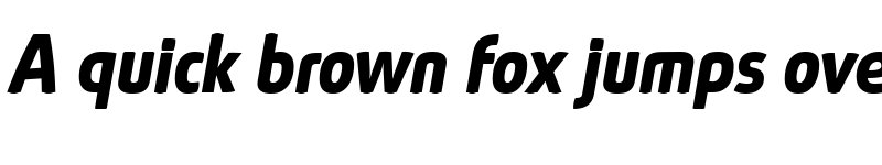 Preview of Absolut Reduced Bold Italic font