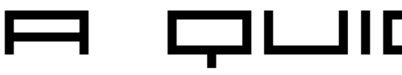 Preview of Abstract Regular font