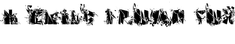 Preview of Abstract Rua Abstract Rua font