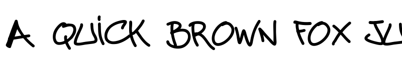 Preview of Abuse Regular font