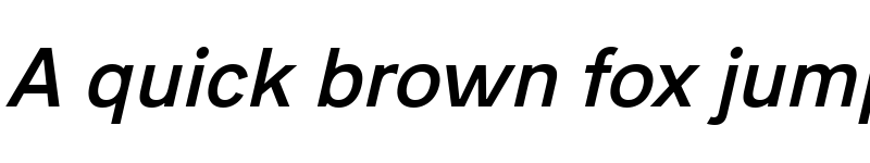 Preview of Acari Sans Neue Bold Italic font