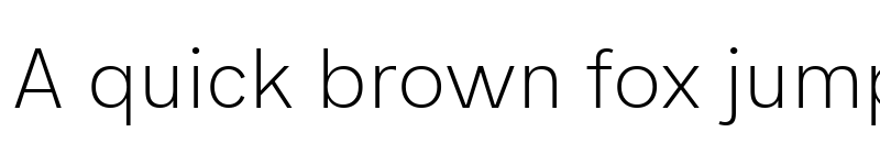 Preview of Acari Sans Neue Light font