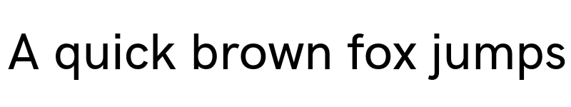 Preview of Acari Sans Regular font