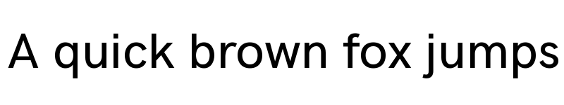 Preview of Acari Sans VF Regular font