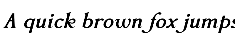 Preview of Accanthis ADF Std Bold Italic font