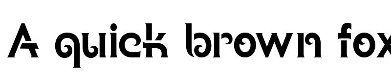 Preview of ACCESSIBLE CHARACTER DEMO Regular font