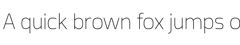 Preview of Acephimere Thin font