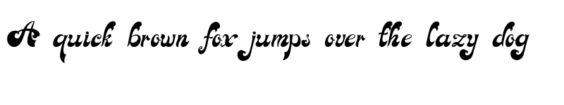 Preview of Achandria Regular font