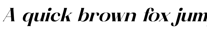 Preview of Achemost Italic font