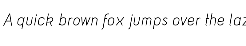 Preview of Acid Italic font