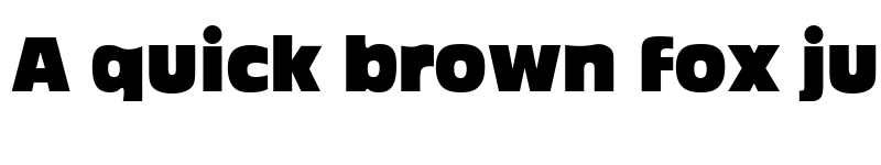 Preview of Ackbar Regular font