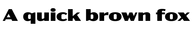 Preview of Acme Gothic Extrawide Black font