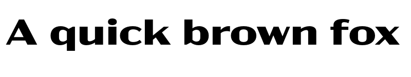 Preview of Acme Gothic Extrawide Bold font