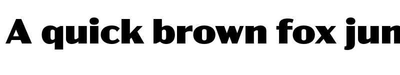 Preview of Acme Gothic Wide Black font