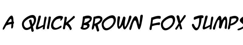 Preview of ACME Secret Agent BB Bold Italic font