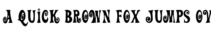 Preview of Action Is Regular font