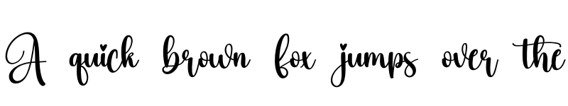 Preview of Action Regular font