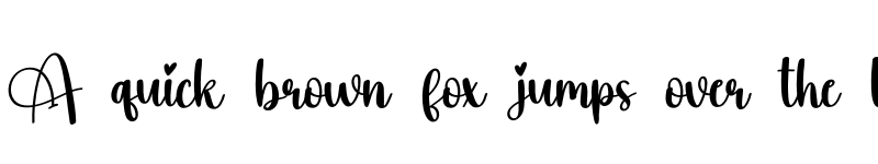 Preview of Active Regular font