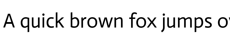 Preview of Actor Regular font