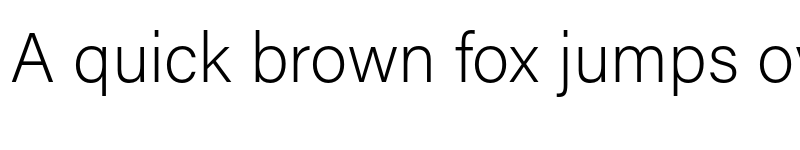 Preview of Acumin Pro Extra Light font