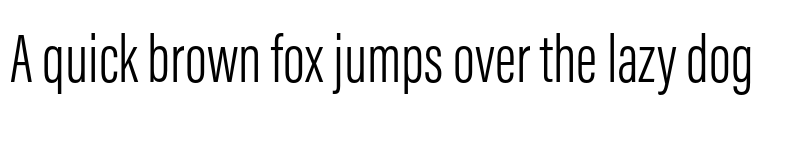 Preview of Acumin Pro ExtraCondensed Light font