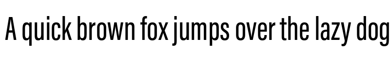 Preview of Acumin Pro ExtraCondensed Medium font