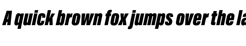 Preview of Acumin Pro ExtraCondensed Ultra Black Italic font
