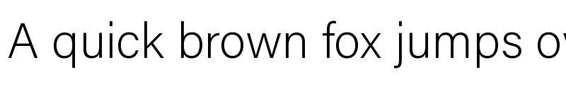 Preview of Acumin Pro ExtraLight font