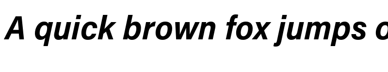 Preview of Acumin Pro SemiCondensed Bold Italic font