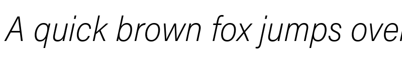 Preview of Acumin Pro SemiCondensed Extra Light Italic font