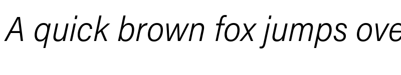 Preview of Acumin Pro SemiCondensed Light Italic font