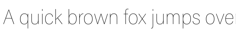 Preview of Acumin Pro SemiCondensed Thin font