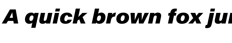 Preview of Acumin Pro Wide Black Italic font