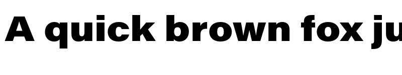 Preview of Acumin Pro Wide Black font