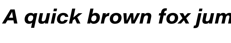 Preview of Acumin Pro Wide Bold Italic font