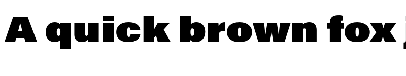 Preview of Acumin Pro Wide Ultra Black font