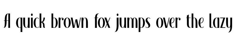 Preview of Adagietto DEMO Regular font