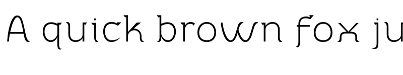 Preview of Adahi Personal Use Thin font