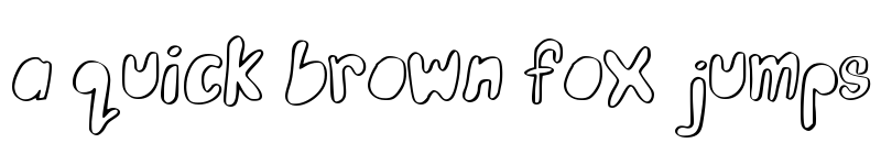 Preview of Adaline Regular font